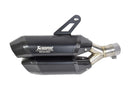 BMW 77115A62D08 Akrapovic OEM BMW dubbele einddemper voor de BMW R1300GS Uitlaatdemper