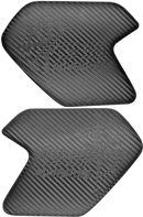 Rubbatech AK Carbon LC ADV Compass Rubbatech knie tankpads met compas opdruk R 1200 GSA en R 1250 GSA Tankpads