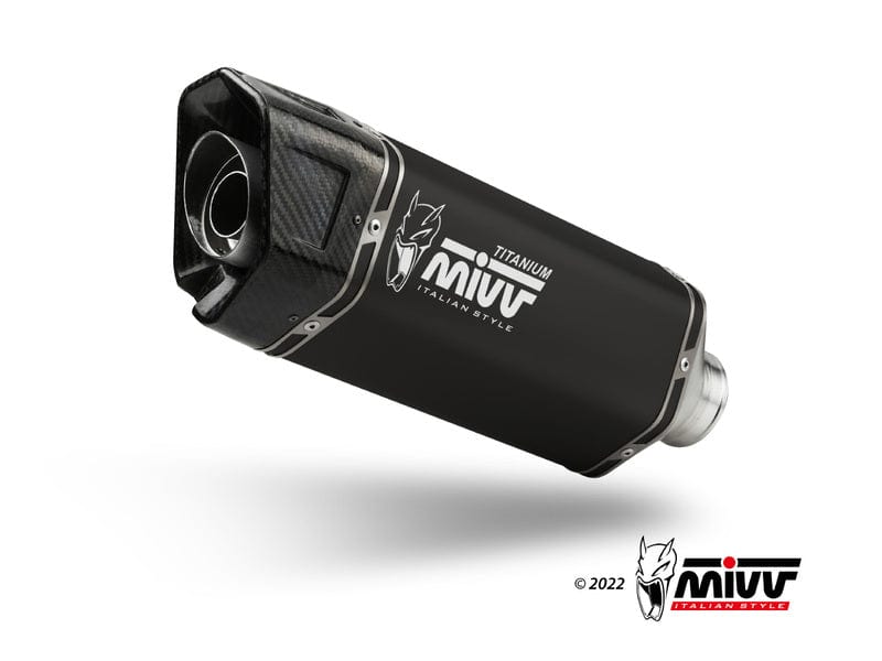 Mivv B.042.LR1TB MIVV SR-1 uitlaatdemper voor de R1300GS Uitlaatdemper MIVV SR-1 uitlaatdemper voor de R1300GS
