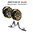 Blue Rider HP8 Premium motorverlichting met beugels voor meerdere BMW's Mistlampen HP8 Premium motorverlichting met beugels voor meerdere BMW's