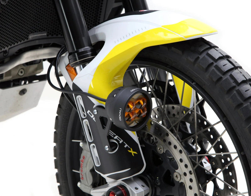 Denali LAH.22.10301 Denali lampen montage set voorspatbord voor de Ducati Desert X Mistlamp montage