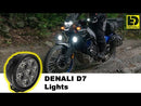 Pods d'éclairage LED à double faisceau Denali D7 Pro