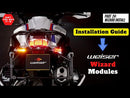 Module avant Weiser Wizards pour BMW R1250GS et Adventure 2021+.