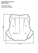 Touratech BMW S 1000 XR  Touratech windscherm 2014-2019 Windscherm